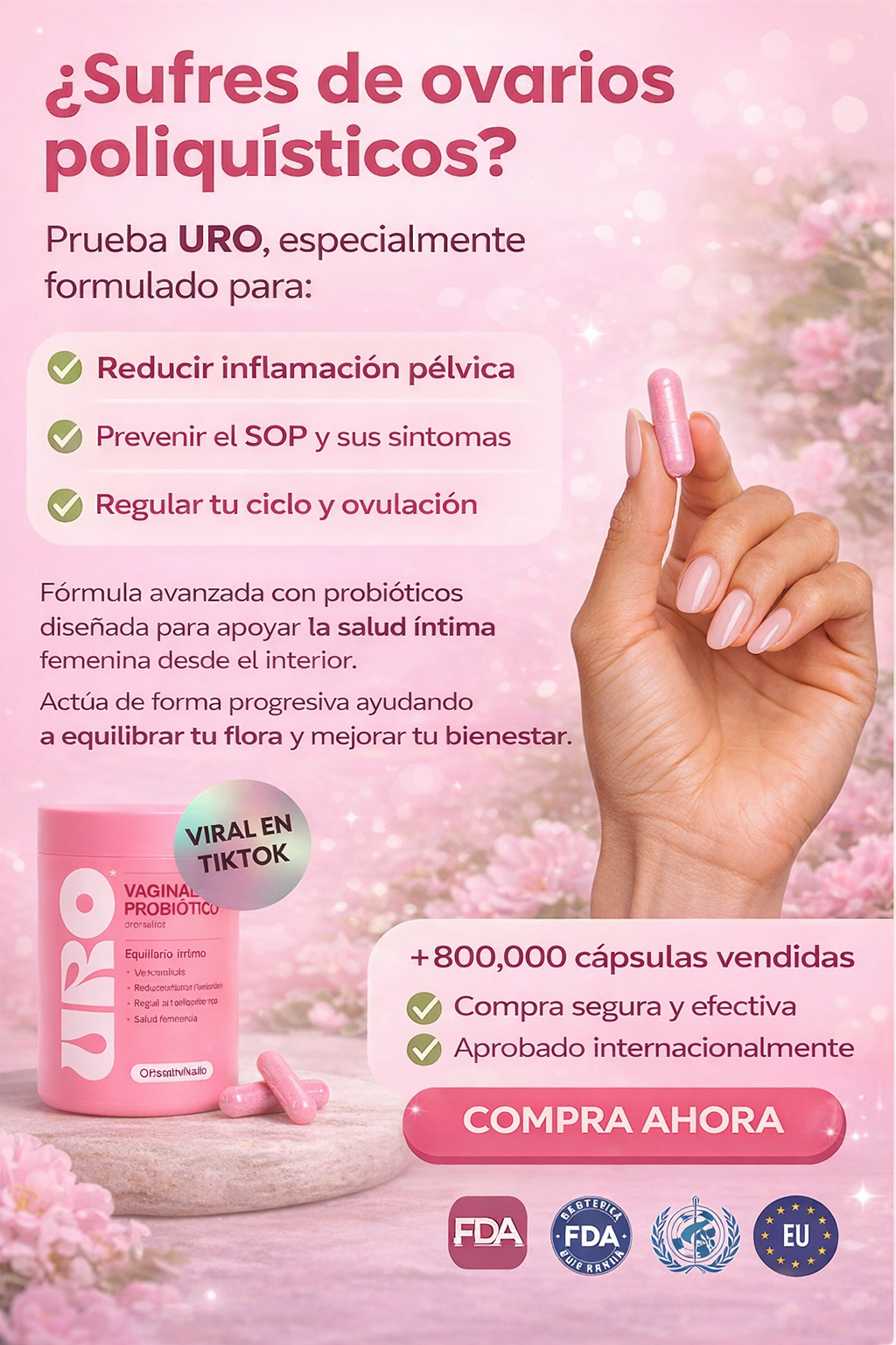URO Probióticos Original - Salud íntima Femenina 🌸