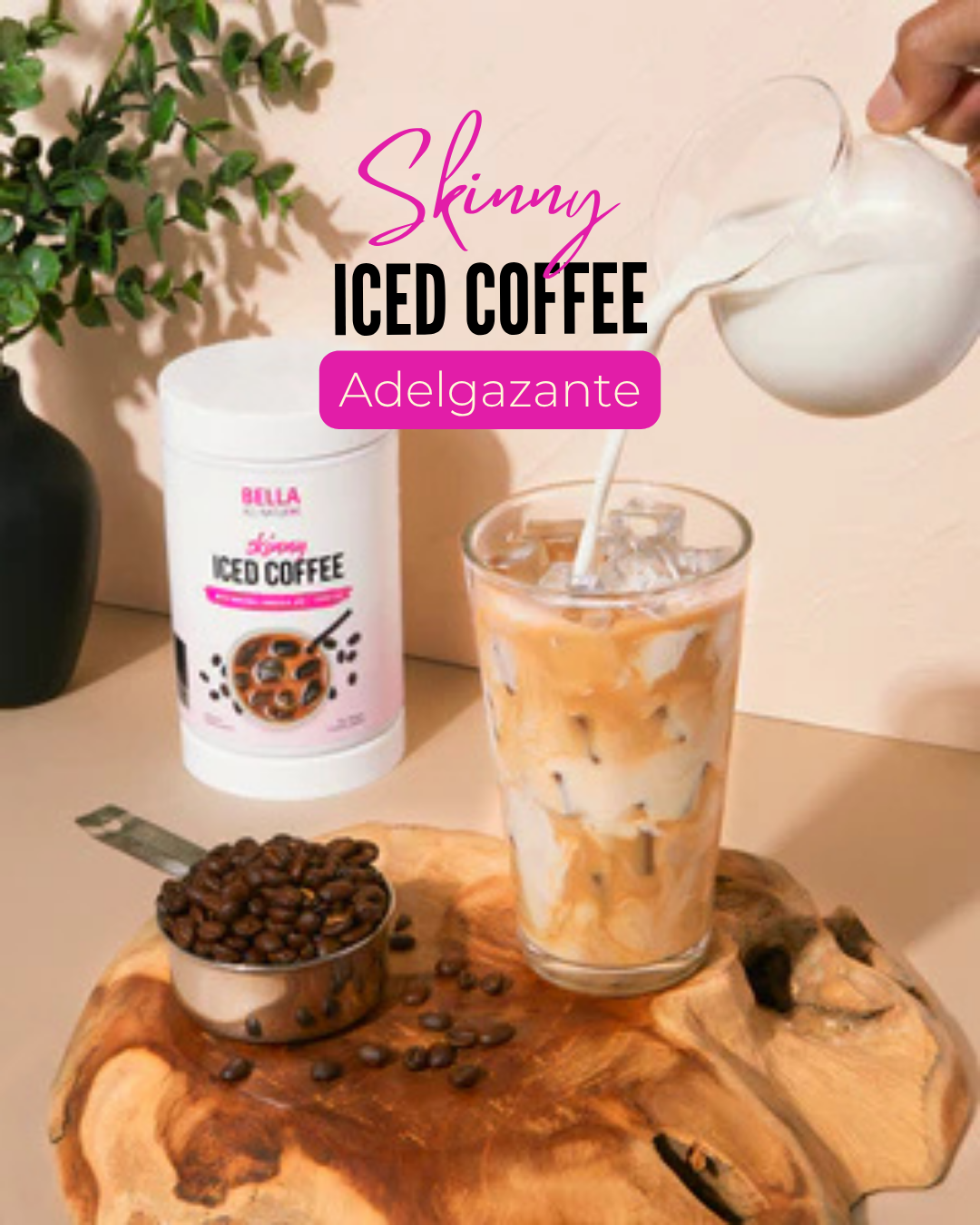 SKINNY ICED COFFEE ☕ Quema Grasa y Reduce Antojos