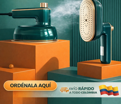 Mini plancha portátil de vapor - perfecta para viajes y uso diario + ENVIO GRATIS