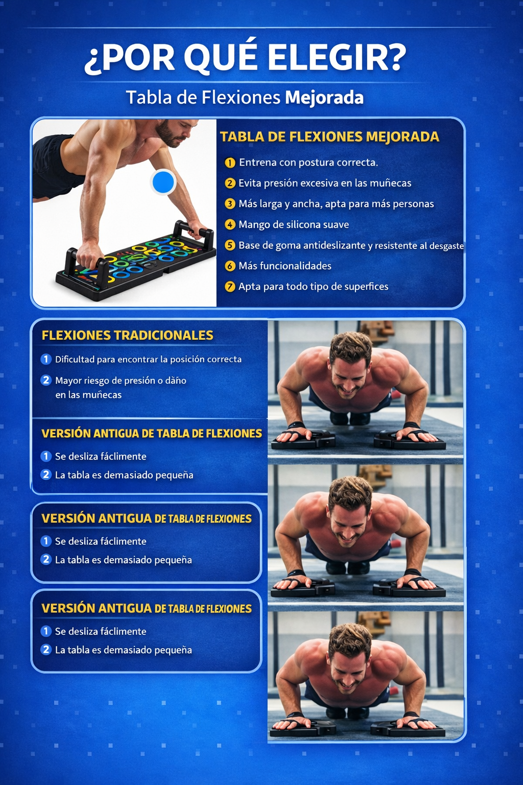 PushUps Resultados desde casa + ENVIO GRATIS