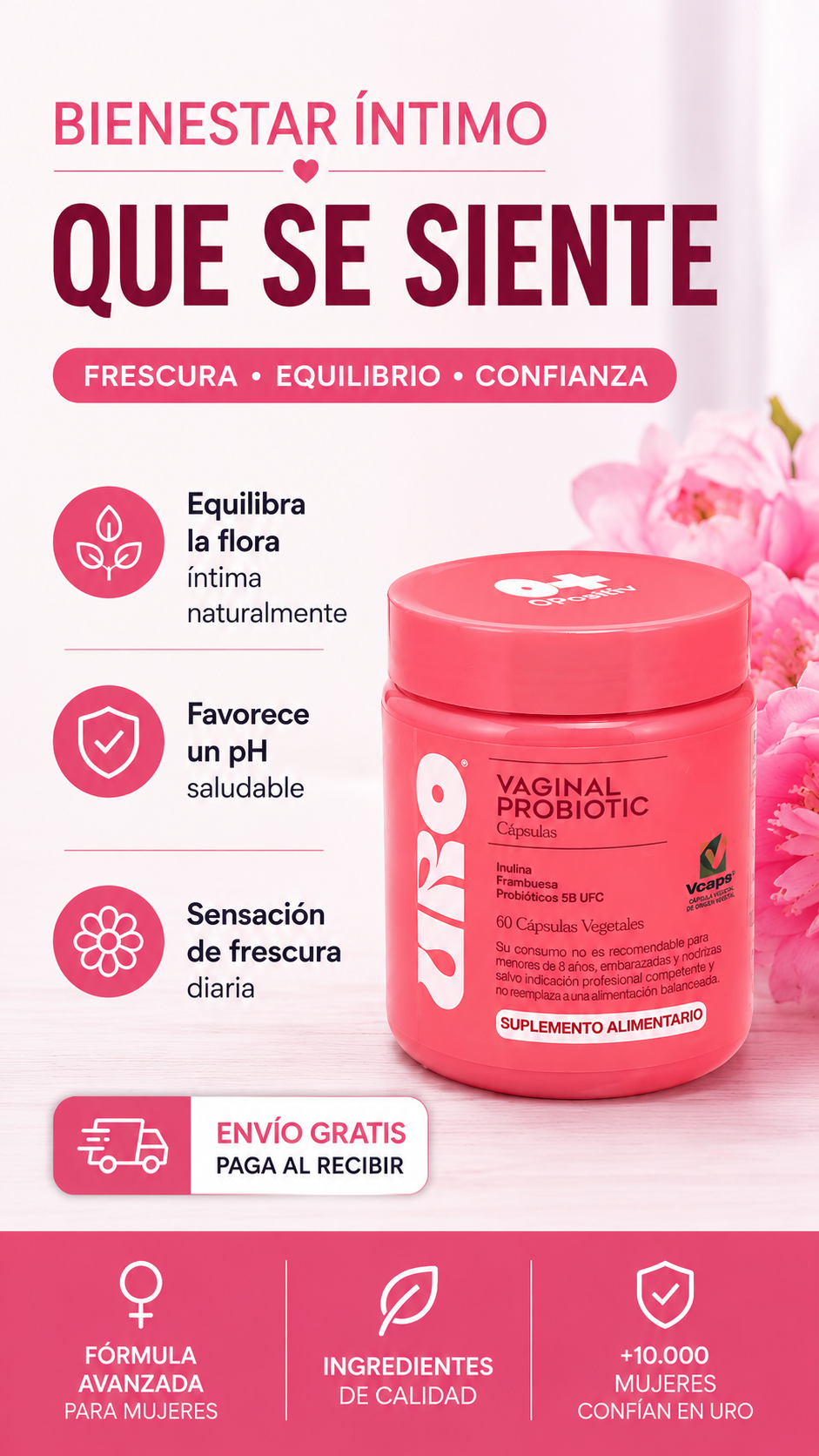 URO Probióticos Original - Salud íntima Femenina 🌸