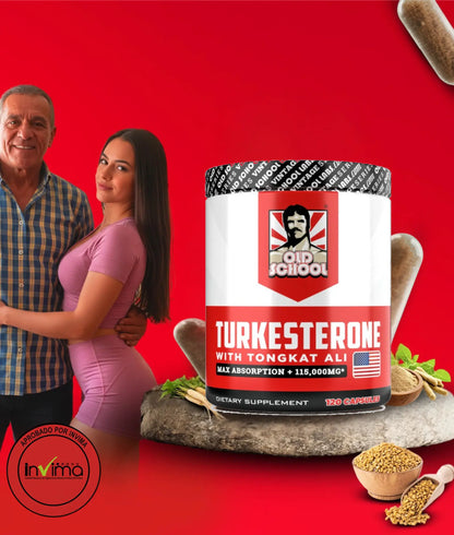 Turkesterone® — Más Vitalidad y Disposición Cada Día (Últimas unidades)