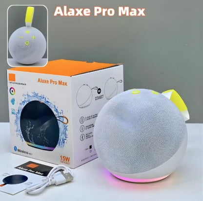 Parlante Portátil Tipo Alexa "Alaxe Super Bass": Potencia tu Música en Cualquier Lugar